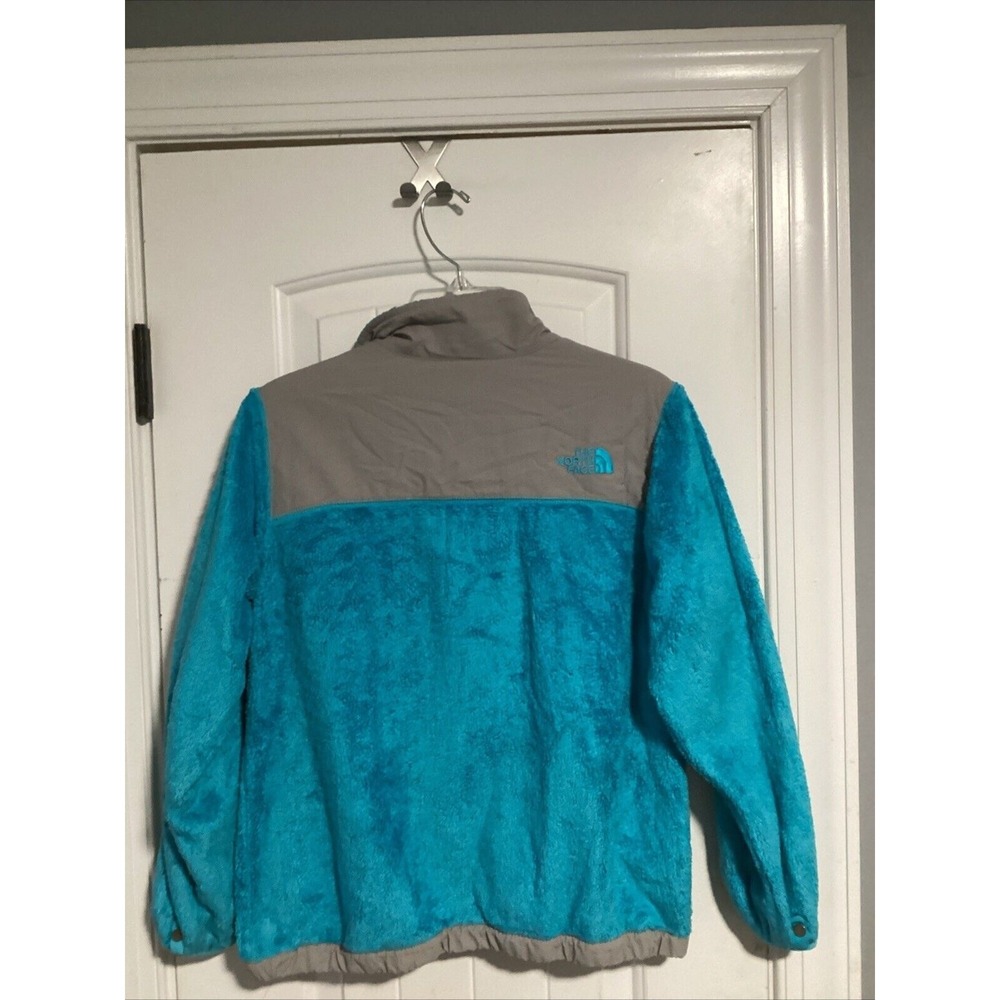 The North Face Denali Fleece Girl Sz.L (14/16) Ladies Sz. Small Turquoise & Gray - Picture 3 of 3